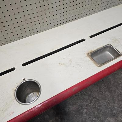 Work Table w/Drawers & Storage  (BG-JS)