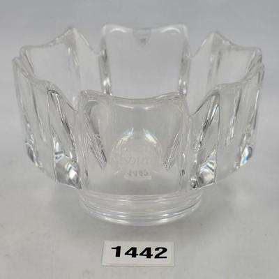 Western Resources Swedish Crystal Dish