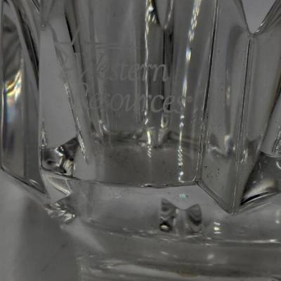 Western Resources Swedish Crystal Dish