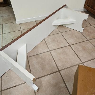 Pair of Wooden Benches  (G-JS)