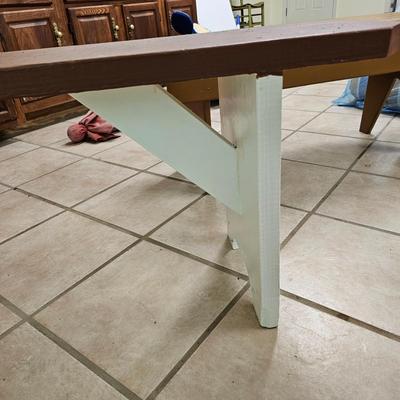 Pair of Wooden Benches  (G-JS)