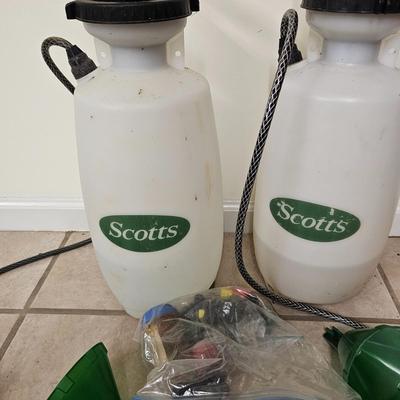 Two Scotts 2Gal Pump Sprayers + More  (G-JS)