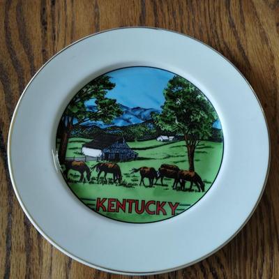 Kentucky Souvenir Plate