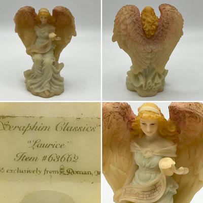 ROMAN ~ Seraphim Classics ~ Six (6) Angels Ornaments