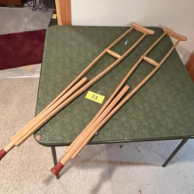 Wood Crutches