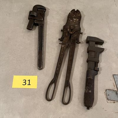 Lot of antique tools