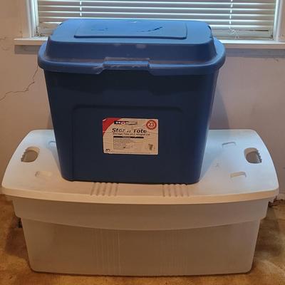 Pair of Storage Totes