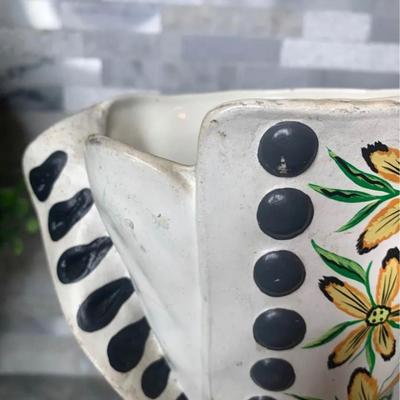 Atlantic Mold Vintage Ceramic boot