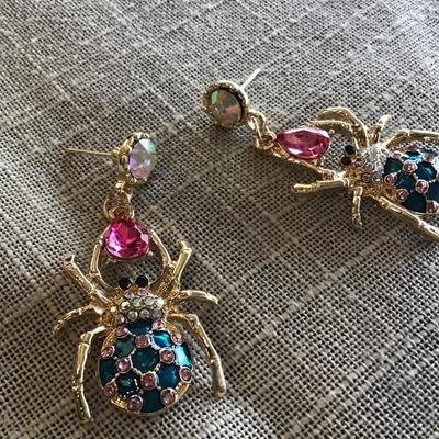 New Spider Earrings