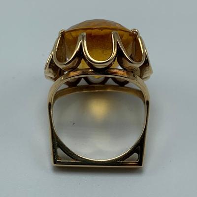 Citrine with 10K & Pink Tourmaline Jewelry Sets (B2-HS)