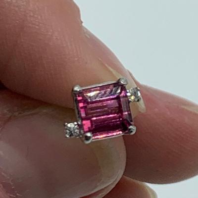 Citrine with 10K & Pink Tourmaline Jewelry Sets (B2-HS)