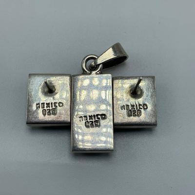 Six Glass & Metal Jewelry Sets with Pierced Earrings (B2-HS)