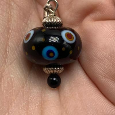 Six Glass & Metal Jewelry Sets with Pierced Earrings (B2-HS)