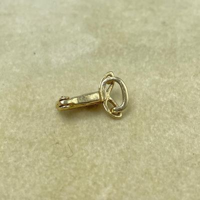 Organically Shaped Gold Pendant & Small Pendant with Diamonds (B2-HS)