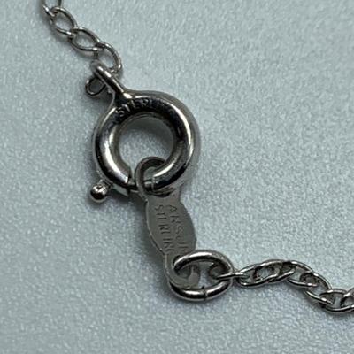 Sterling Silver Necklace Chains & a Heart Pendant (B2-HS)