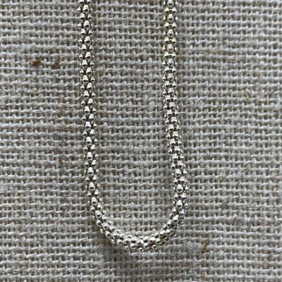 Sterling Silver Necklace Chains & a Heart Pendant (B2-HS)