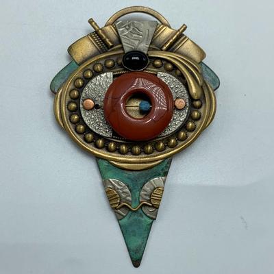 Funky Artsy Metal Pendants & More (B2-HS)