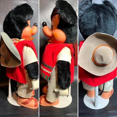 Vintage Mexico Young Epoch Mickey Mouse Vintage Disneyland Made In Japan 16â€