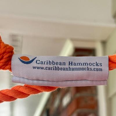 CARIBBEAN HAMMOCK ~ Jumbo Orange Hammock Chair
