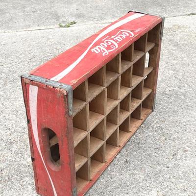 COCA COLA ~ Soda Wooden Crate