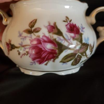 Rose Pattern Tea Set (D-KD)