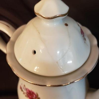 Rose Pattern Tea Set (D-KD)