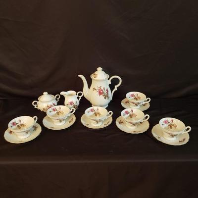 Rose Pattern Tea Set (D-KD)
