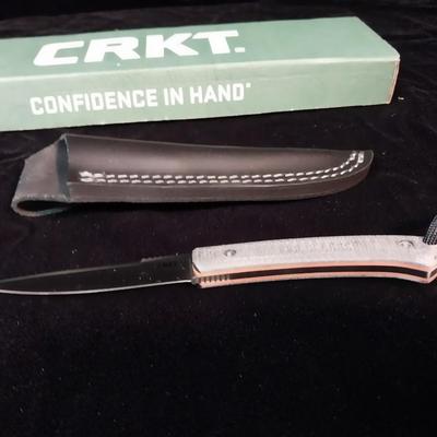 NEW CRKT FIXED BLADE KNIFE