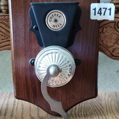 Vintage Coffee Grinder Wall Decor