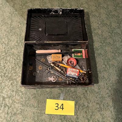 Strong box with stuff