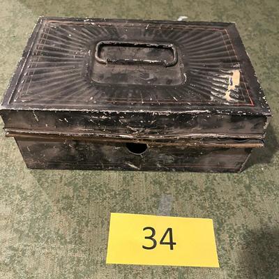 Strong box with stuff