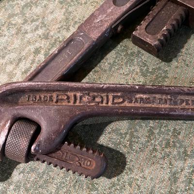 Lot of antique wrenches