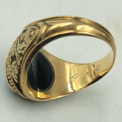 1960 10K Gold Class Ring
