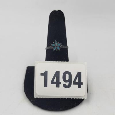 Sterling Silver Turquise Ring