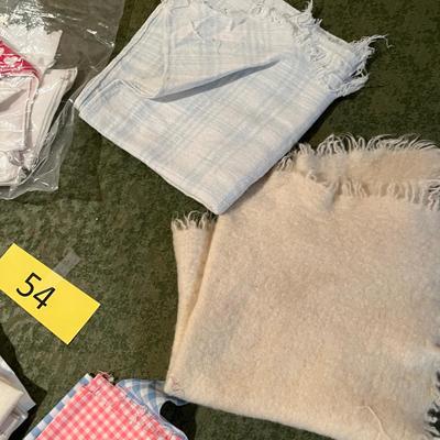 Vintage material pieces