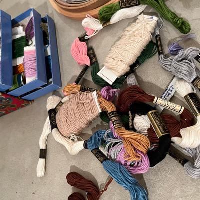 Lot of embroidery items
