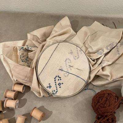 More embroidery items