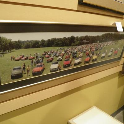 Framed/Matted MG '98 Hagerstown MD Photo 45"x13"