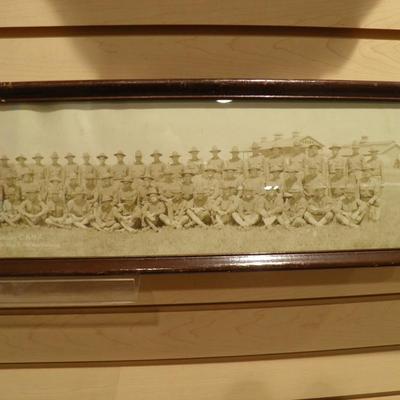 15th Company C.A.N.A Photograph, Camp Nicholas New Orleans, LA 35"x7.5"