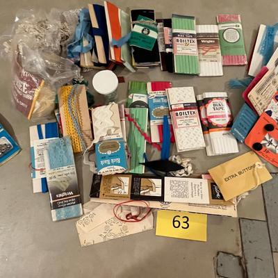 Large lot of sewing notions