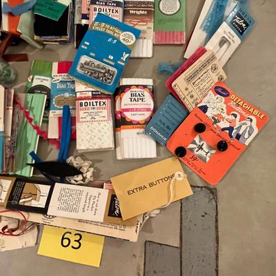 Large lot of sewing notions