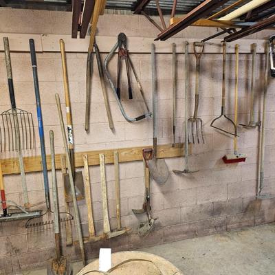 Large Selection of Yard/Garden Tools  (WS-JS)