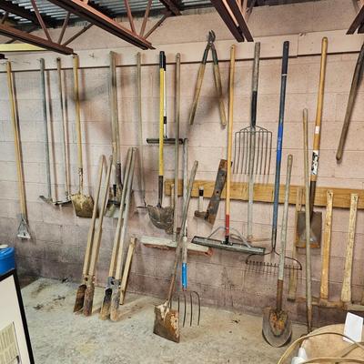 Large Selection of Yard/Garden Tools  (WS-JS)