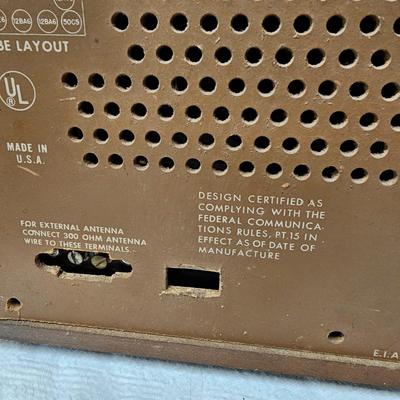 Channel Master FM/AM Radio (WS-JS,)