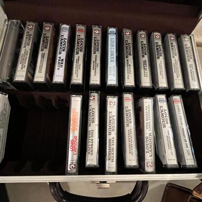Louis L'Amour Books on tape Collection