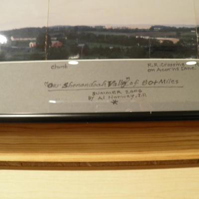 "Our Shenandoah Valley" 50+ Miles Photo Montage 32"x7.5"