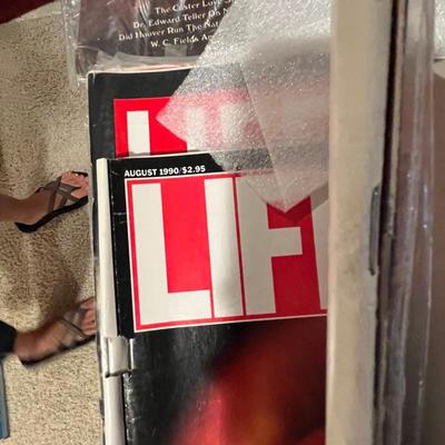 Box lot of Life Magazines