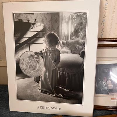 Large Mixed Lot of 26 Framed Art Pieces