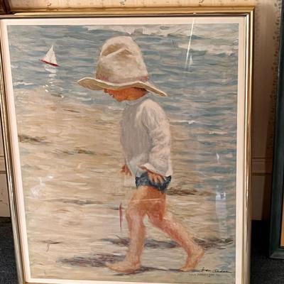 Large Mixed Lot of 26 Framed Art Pieces