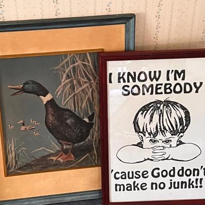Large Mixed Lot of 26 Framed Art Pieces